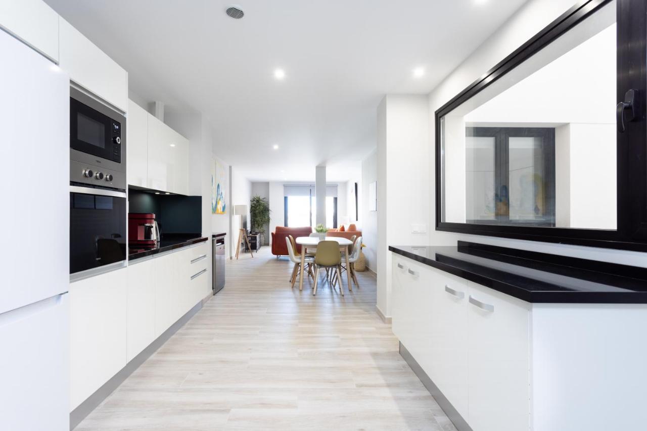 New 140M2 Loft-Style Flat At Town Heart, 3 Beaches Close Casa Leon El Médano Exteriér fotografie