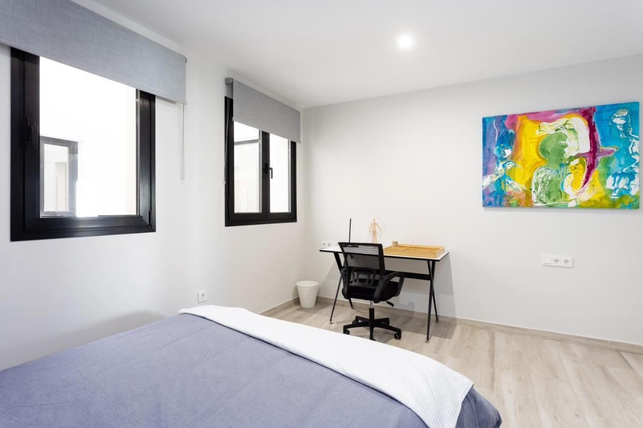 New 140M2 Loft-Style Flat At Town Heart, 3 Beaches Close Casa Leon El Médano Exteriér fotografie