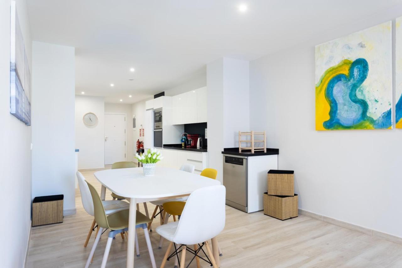 New 140M2 Loft-Style Flat At Town Heart, 3 Beaches Close Casa Leon El Médano Exteriér fotografie